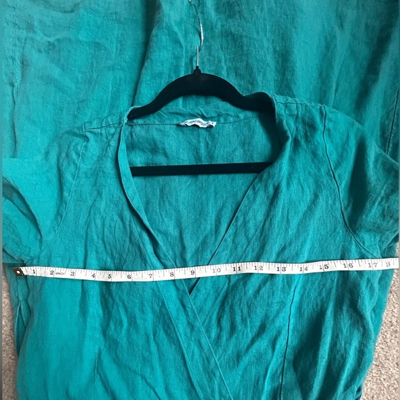 Avocado blue button dress-S - Picture 6 of 6